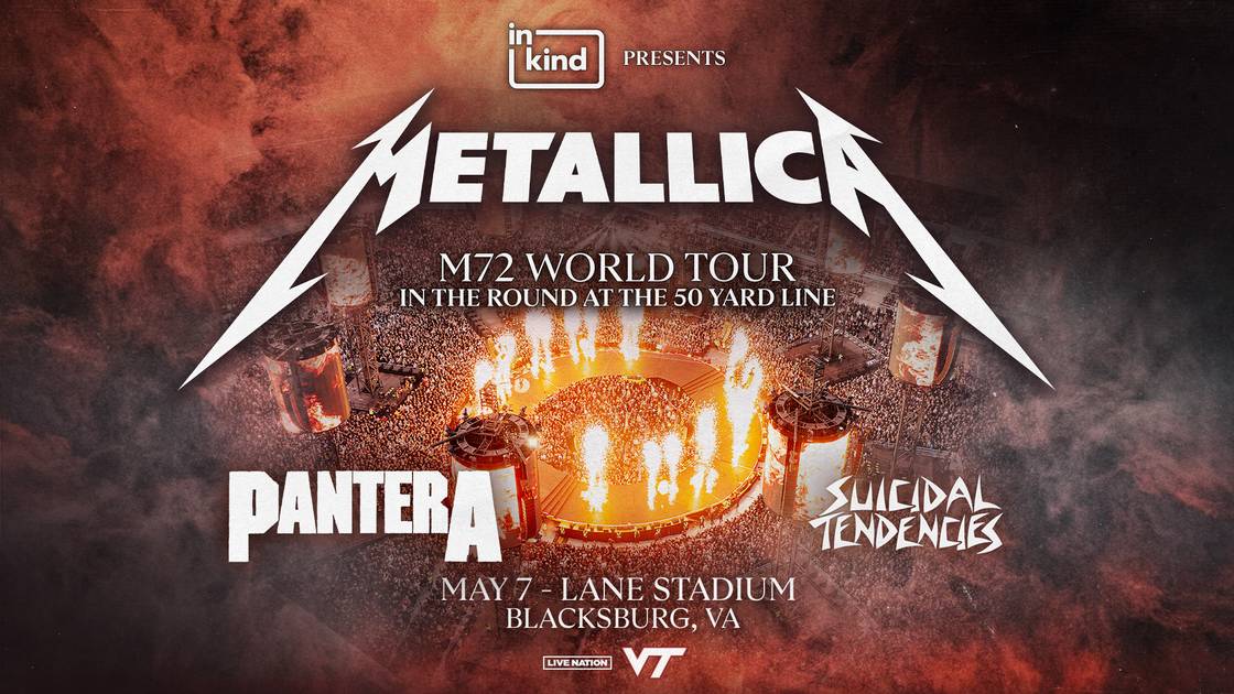 Metallica M72 World Tour at Lane Stadium Virginia Tech Athletics