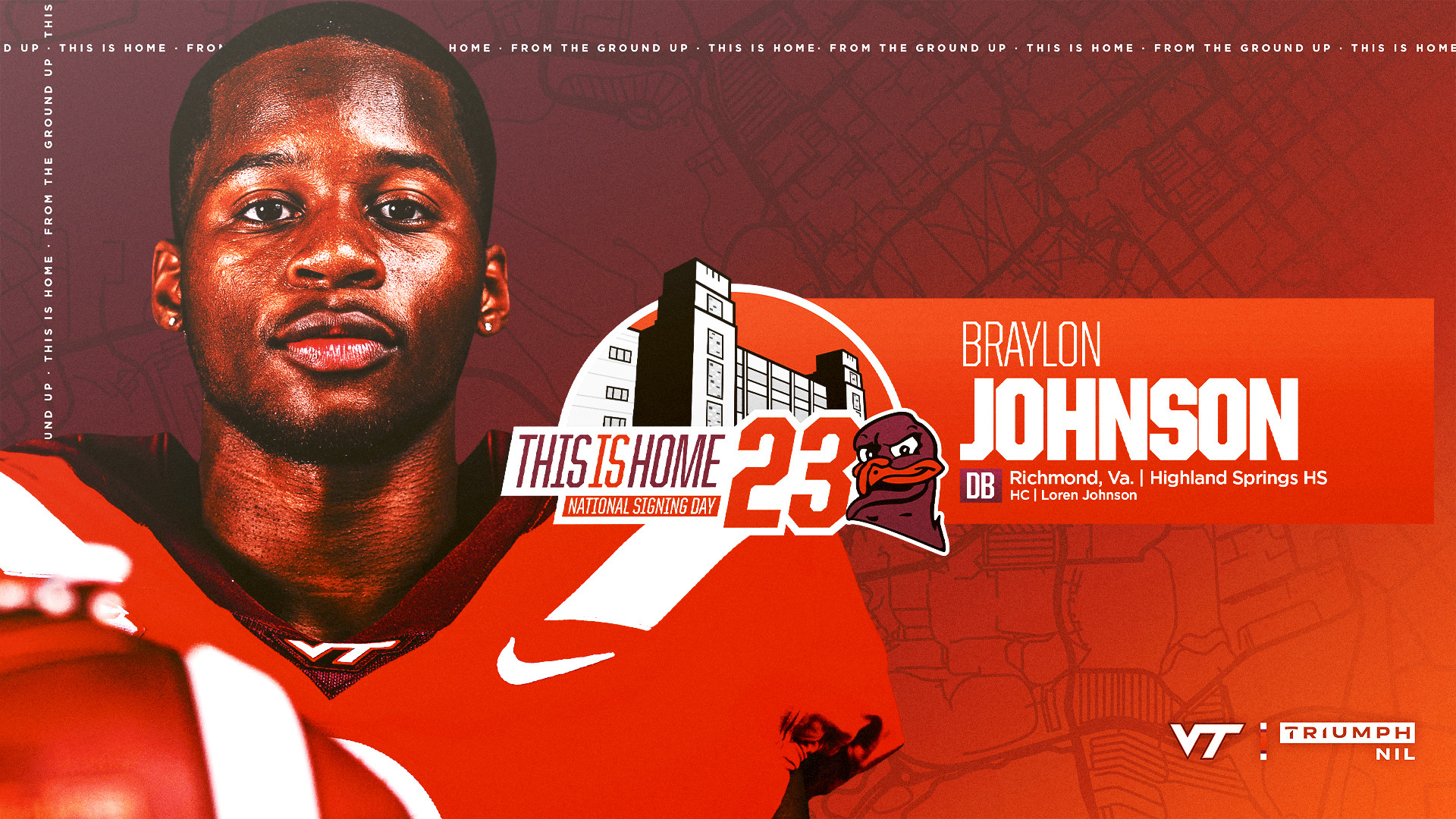 FB: Braylon Johnson Highlights - Virginia Tech Athletics