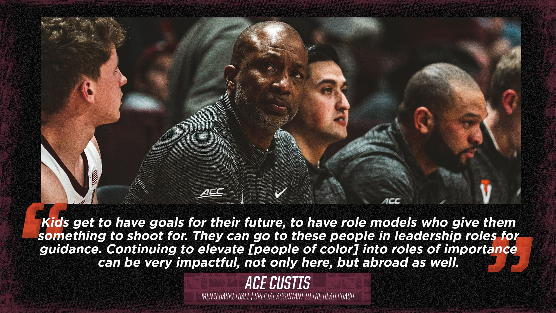 Celebrating Black Excellence: Ace Custis - Virginia Tech Athletics