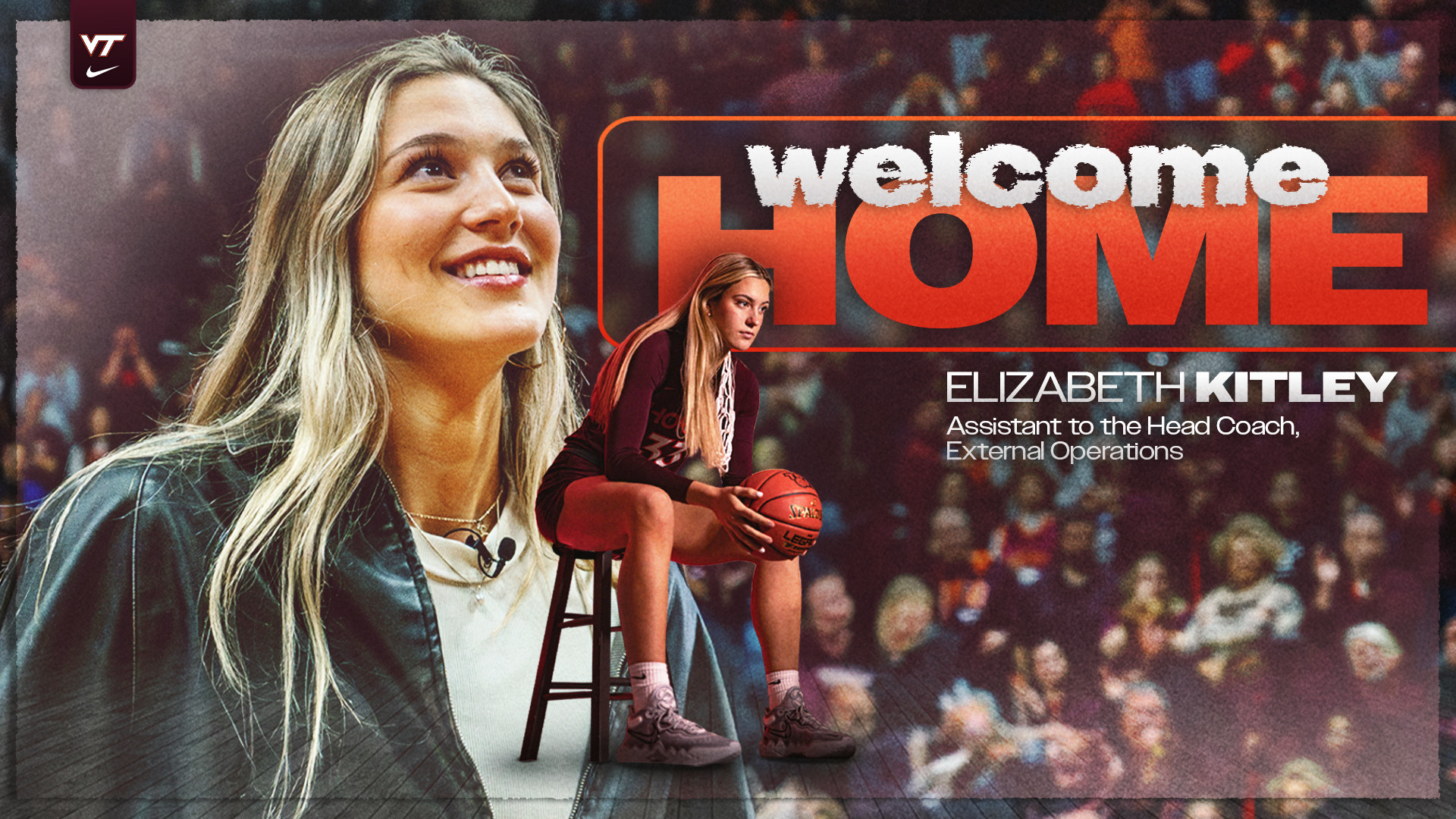Elizabeth Kitley returns to Virginia Tech as Assistant to the Head Coach, External Operations