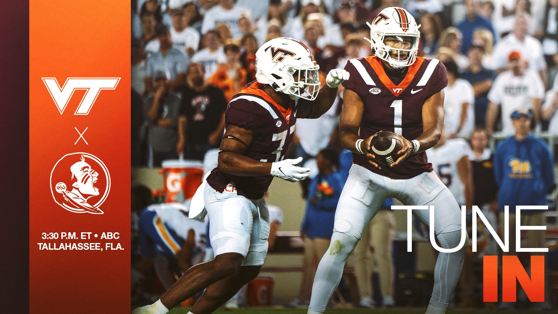 Tune In Virginia Tech at Florida State Virginia Tech Athletics