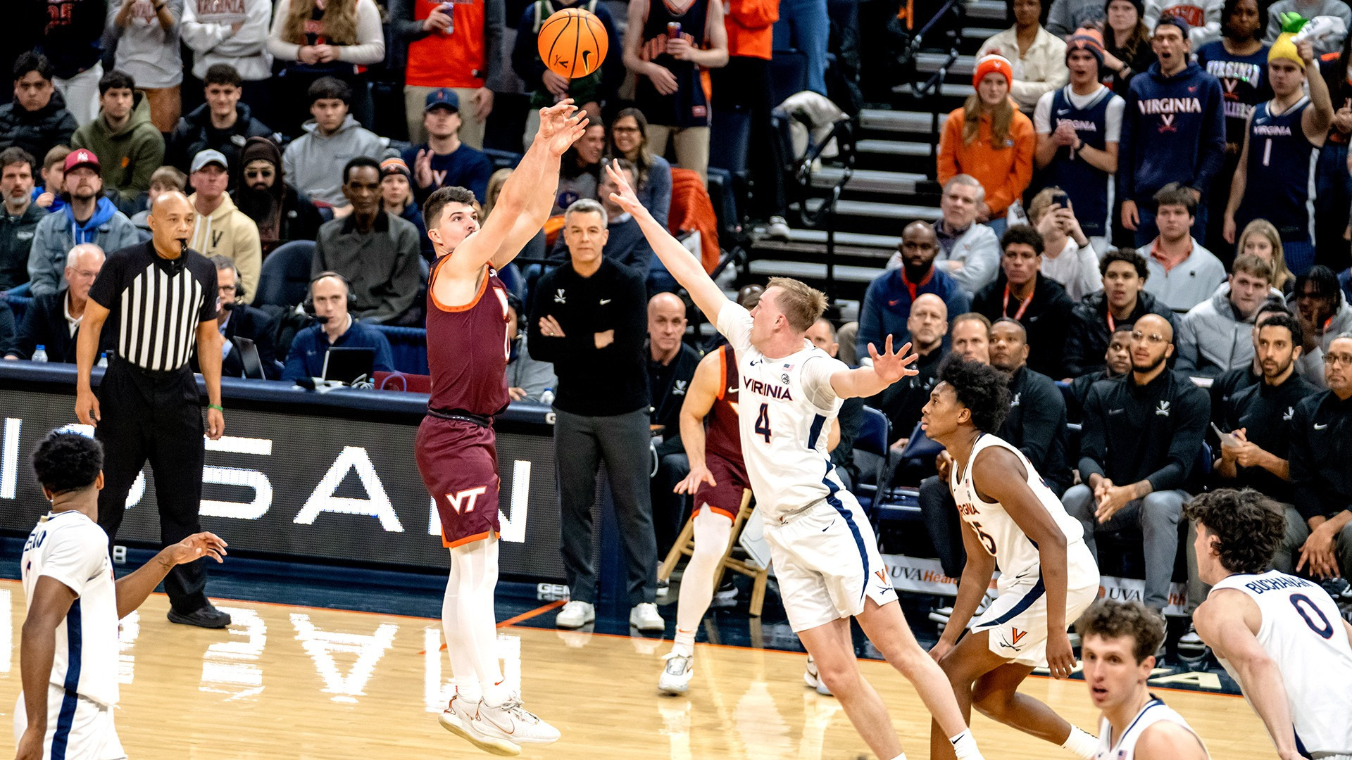 Hokies Fall Short In Commonwealth Clash Virginia Tech Athletics