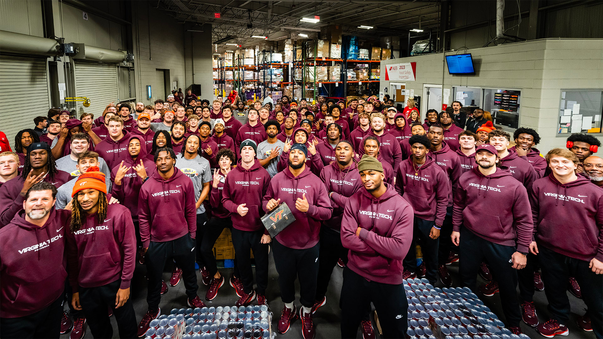 Duke's Mayo Bowl Week (Food Bank Gallery) Virginia Tech Athletics