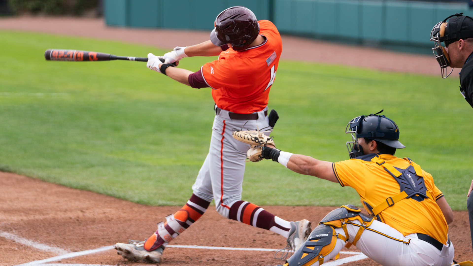 Virginia Tech misses Sunday bid to sweep Golden Bears - Virginia Tech ...