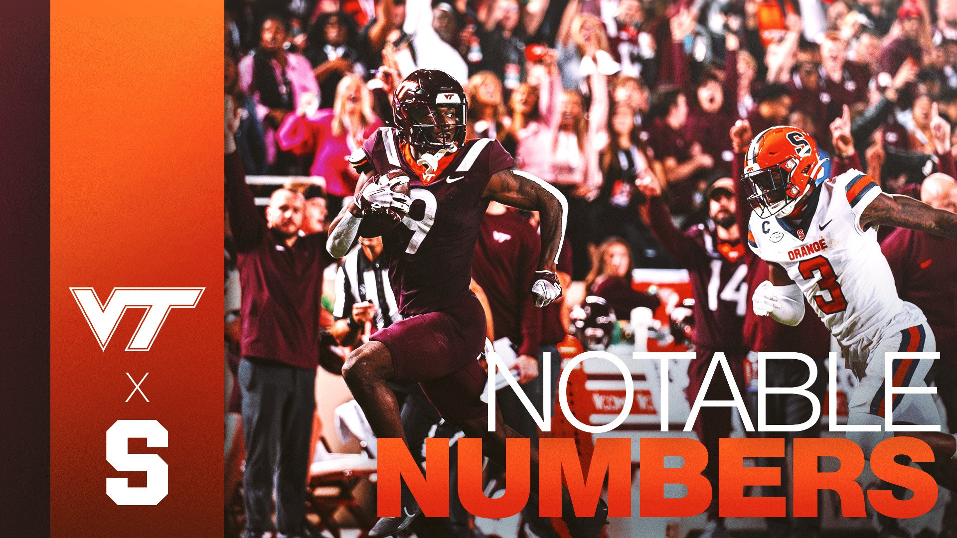 Notable Numbers Virginia Tech vs. Syracuse Virginia Tech Athletics