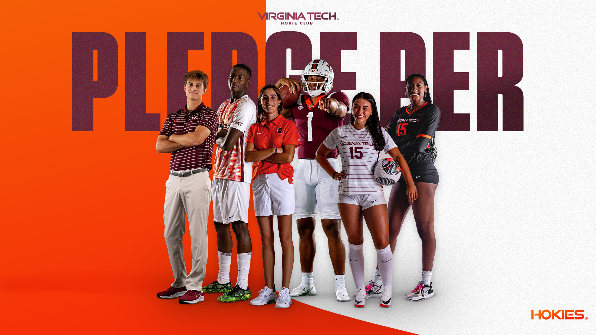 Hokie Club launches Pledge Per for Fall 2024 - Virginia Tech Athletics