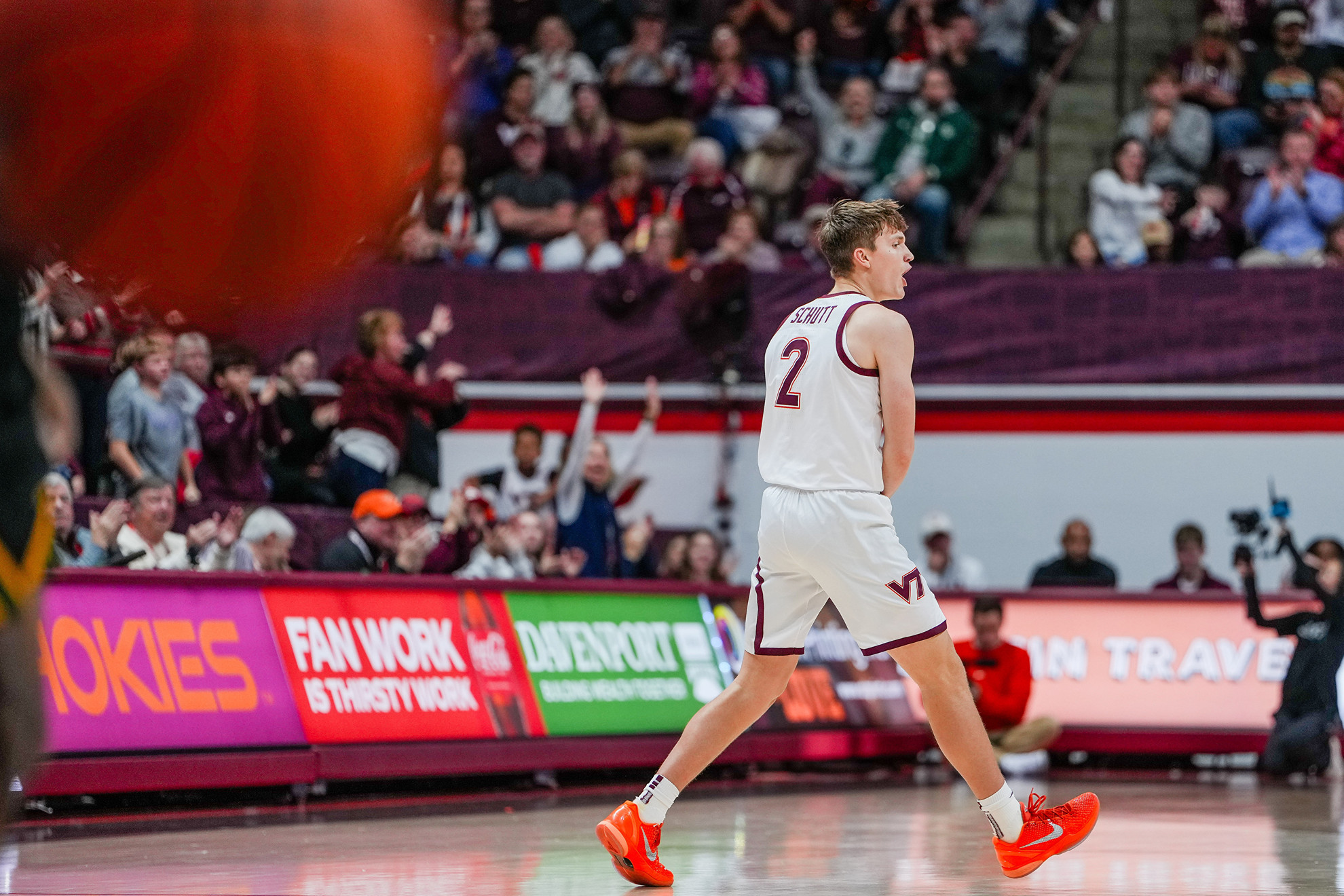 Jaden Schutt's hot hand pushes Virginia Tech past George Mason 73-62 ...