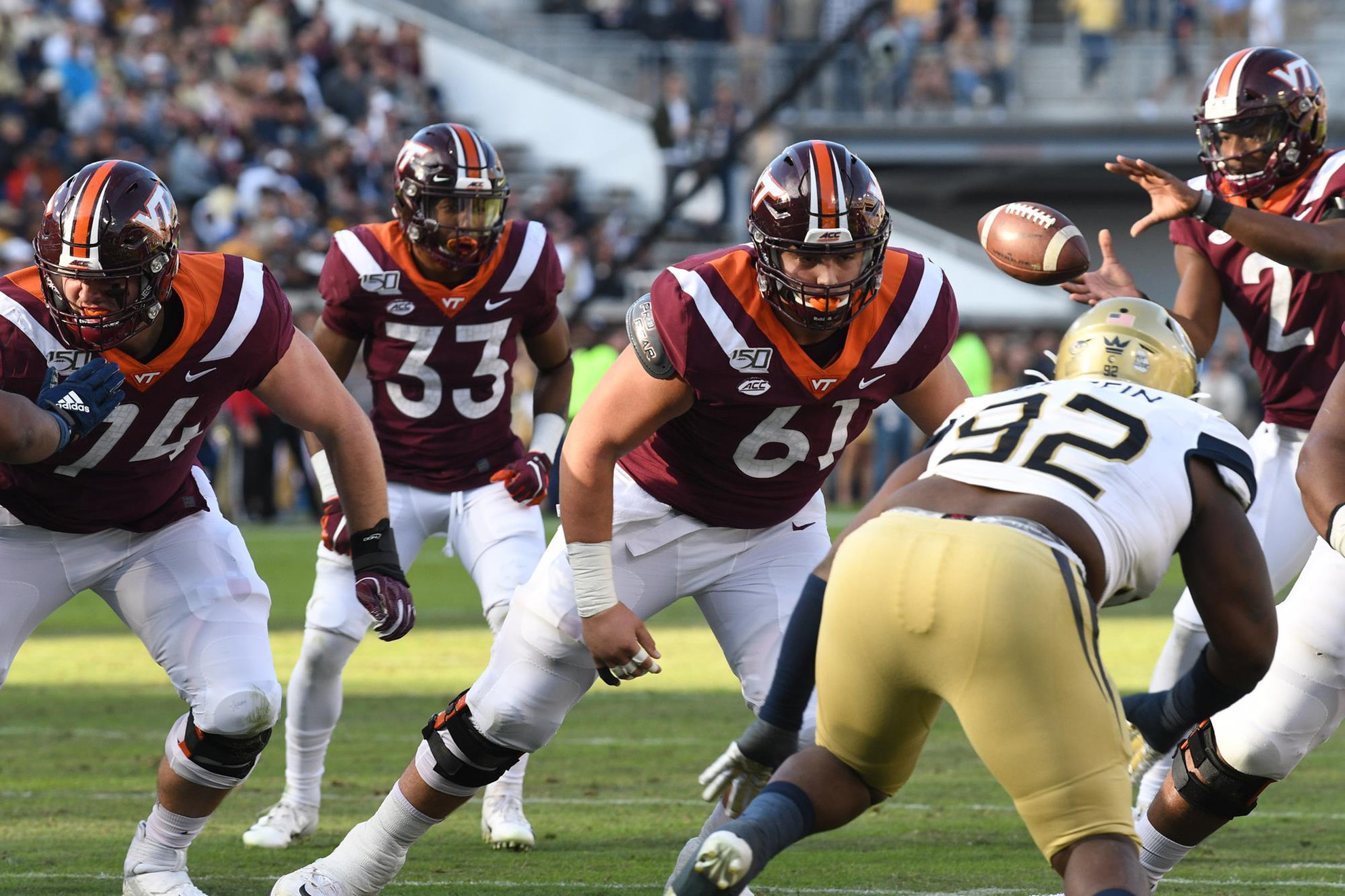 Tech Offensive Line Tech offensive line prepping for Saturday’s challenge - Virginia Tech ...