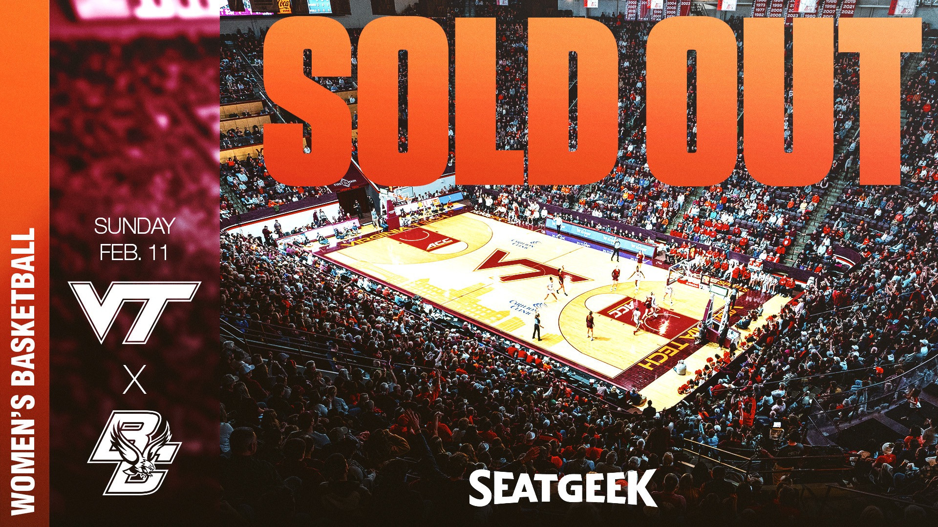 Virginia Tech Py Virginia Tech women's basketball game against Boston College sold out ...