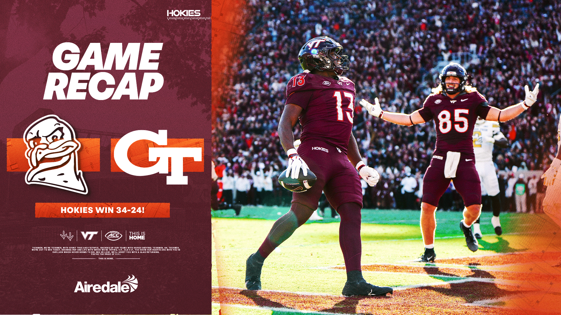 Virginia Tech Football news