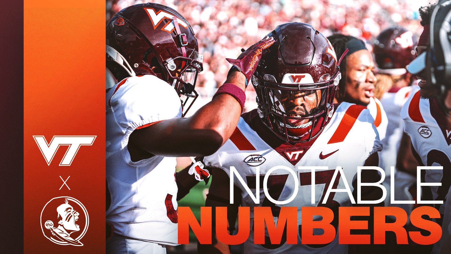 Notable Numbers Virginia Tech vs. Florida State Virginia Tech Athletics