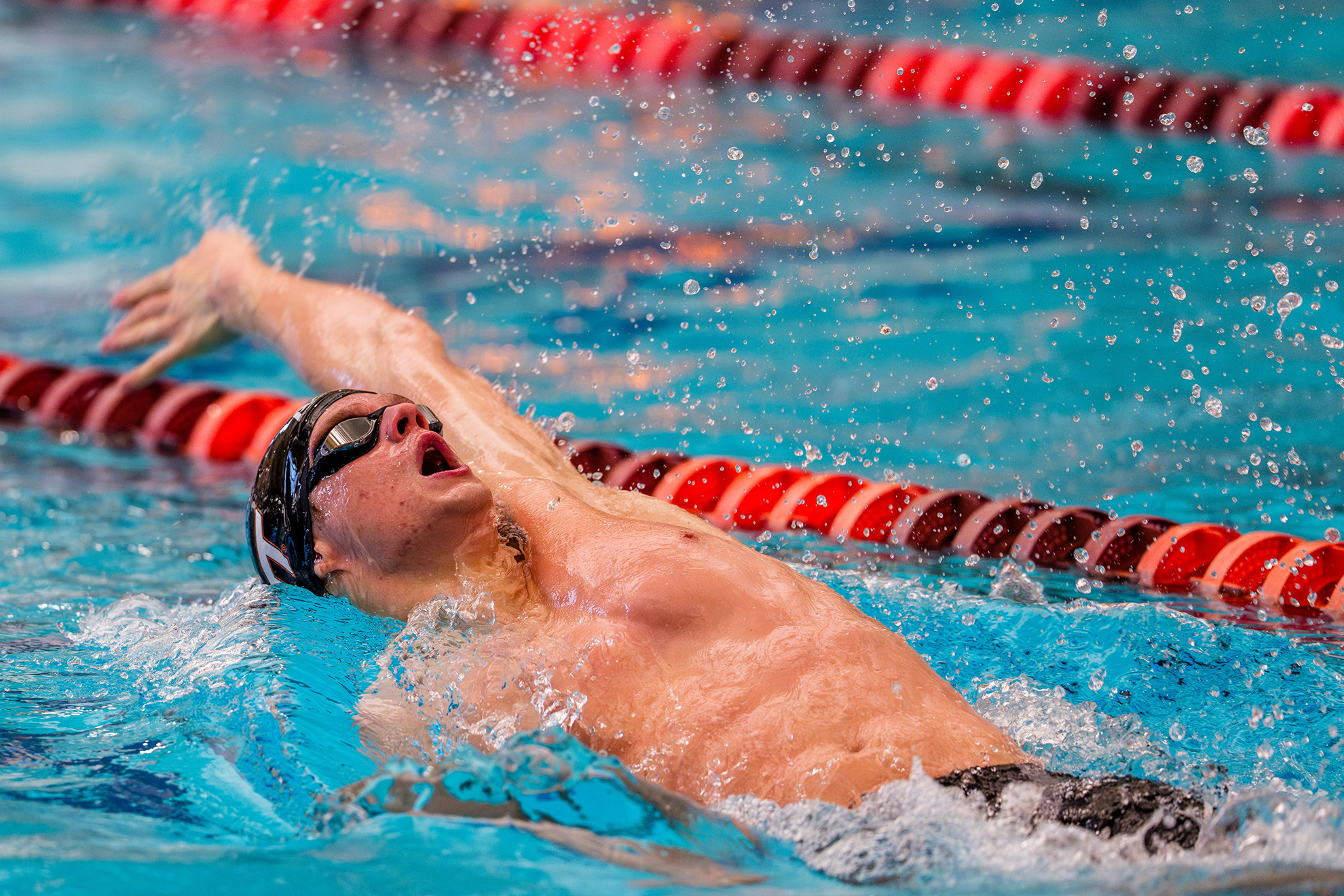 Virginia Tech Men’s Swim Team Triumphs 185-113 vs. South Carolina