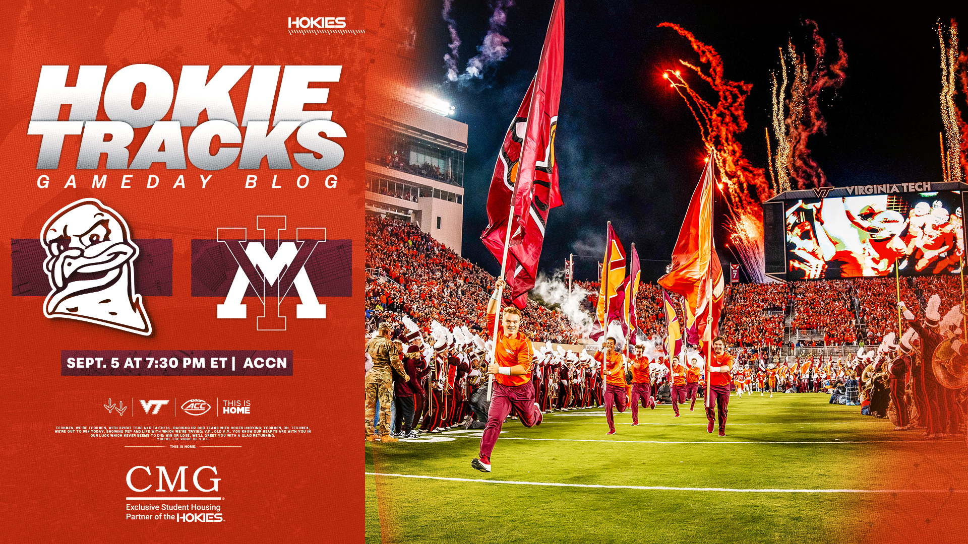 Hokie Tracks: Gameday Blog vs. VMI