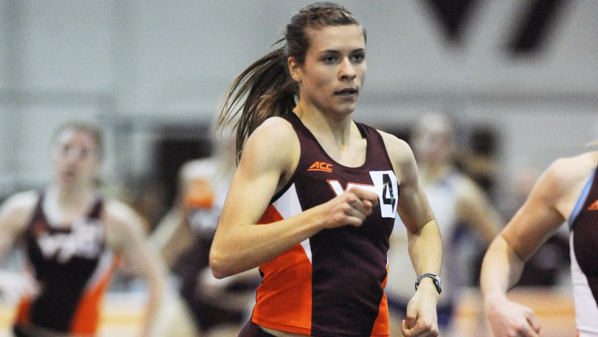Alison Ritz Virginia Tech Tech women with strong performances on first day of Virginia Tech ...