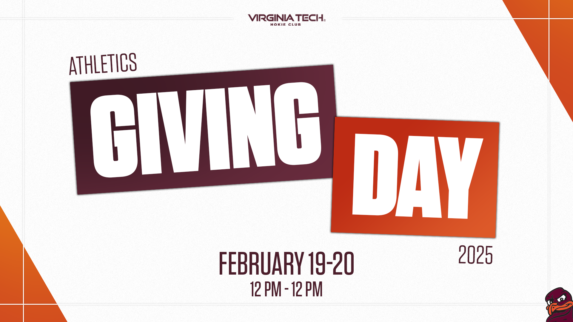 Giving Day 2025 Kicks Off Virginia Tech Athletics