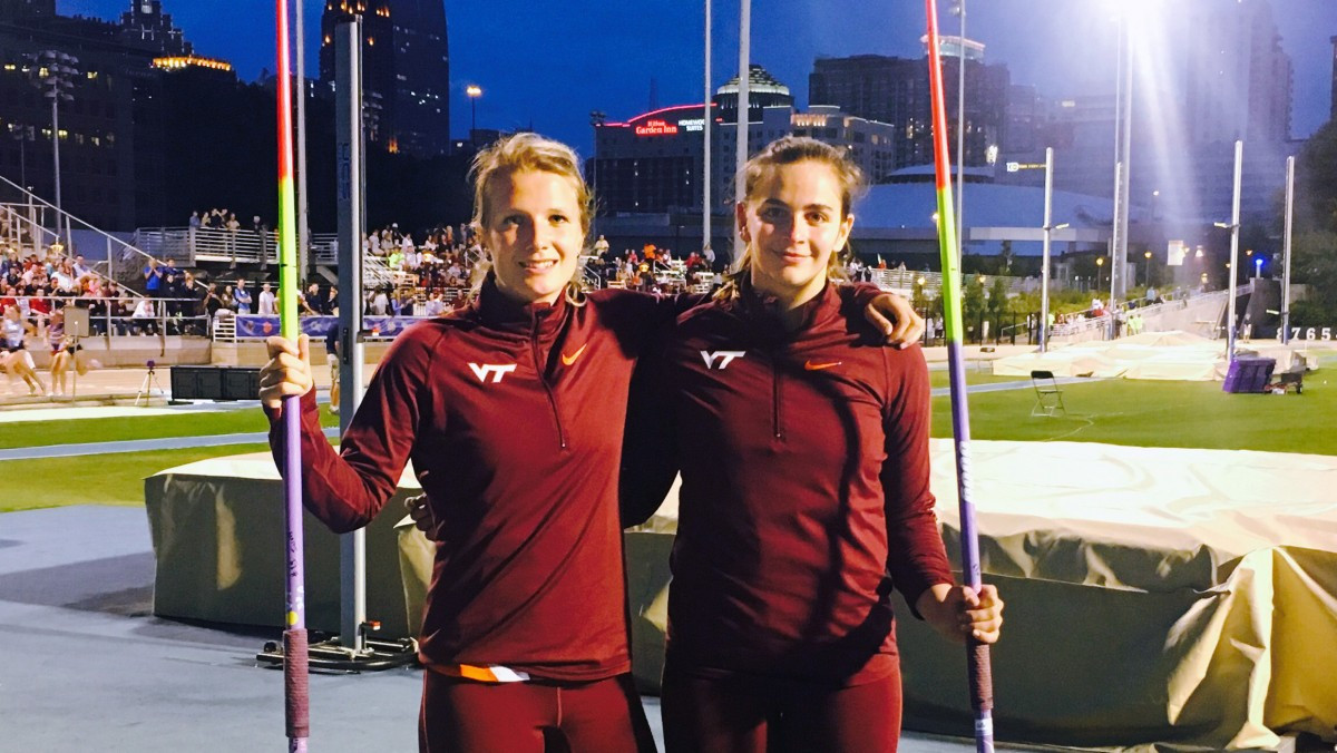 Alison Ritz Virginia Tech Tech women lead after first day of ACC Championships - Virginia Tech ...