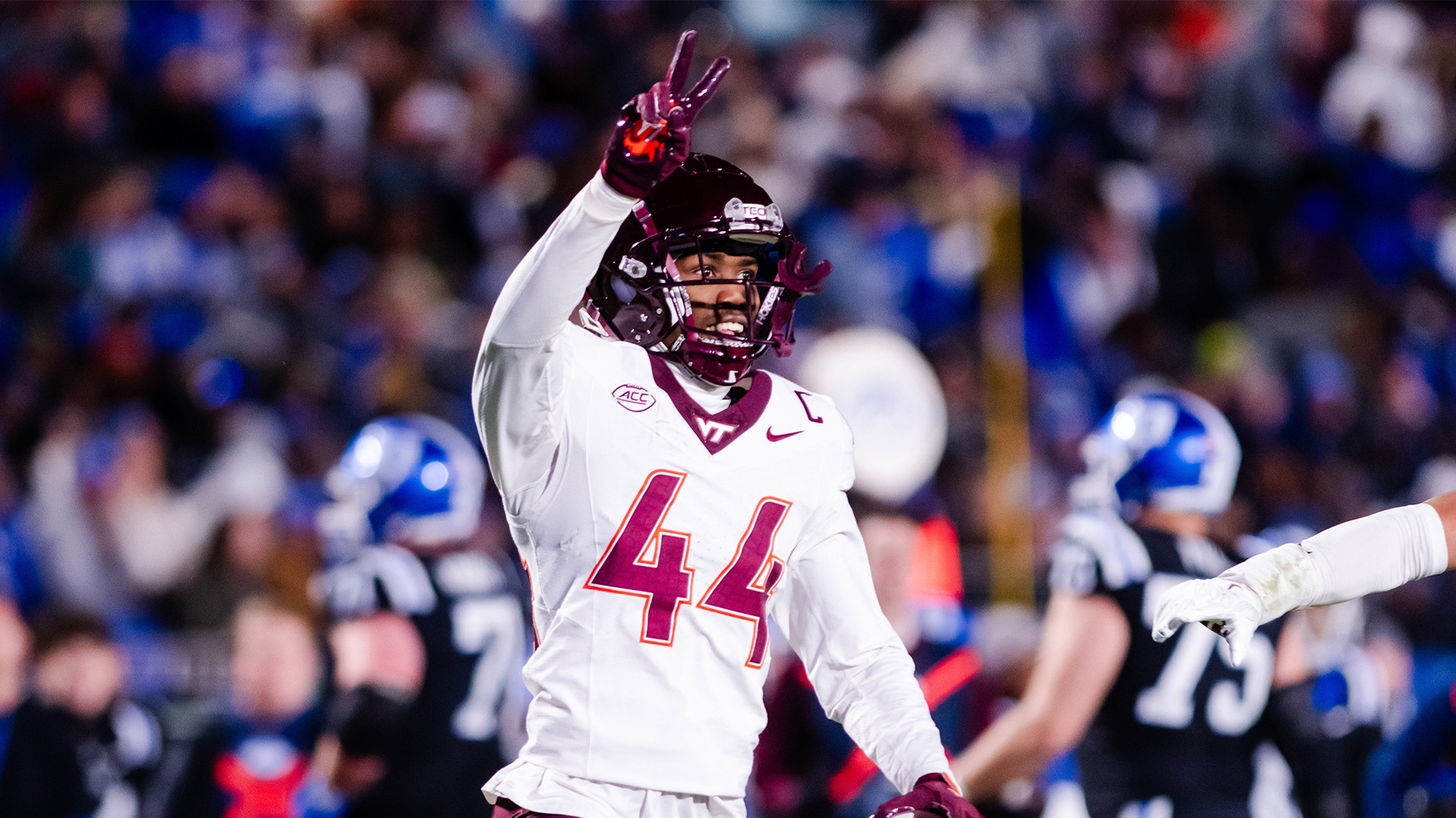 Second Interception by Dorian Strong (Duke) - Virginia Tech Athletics