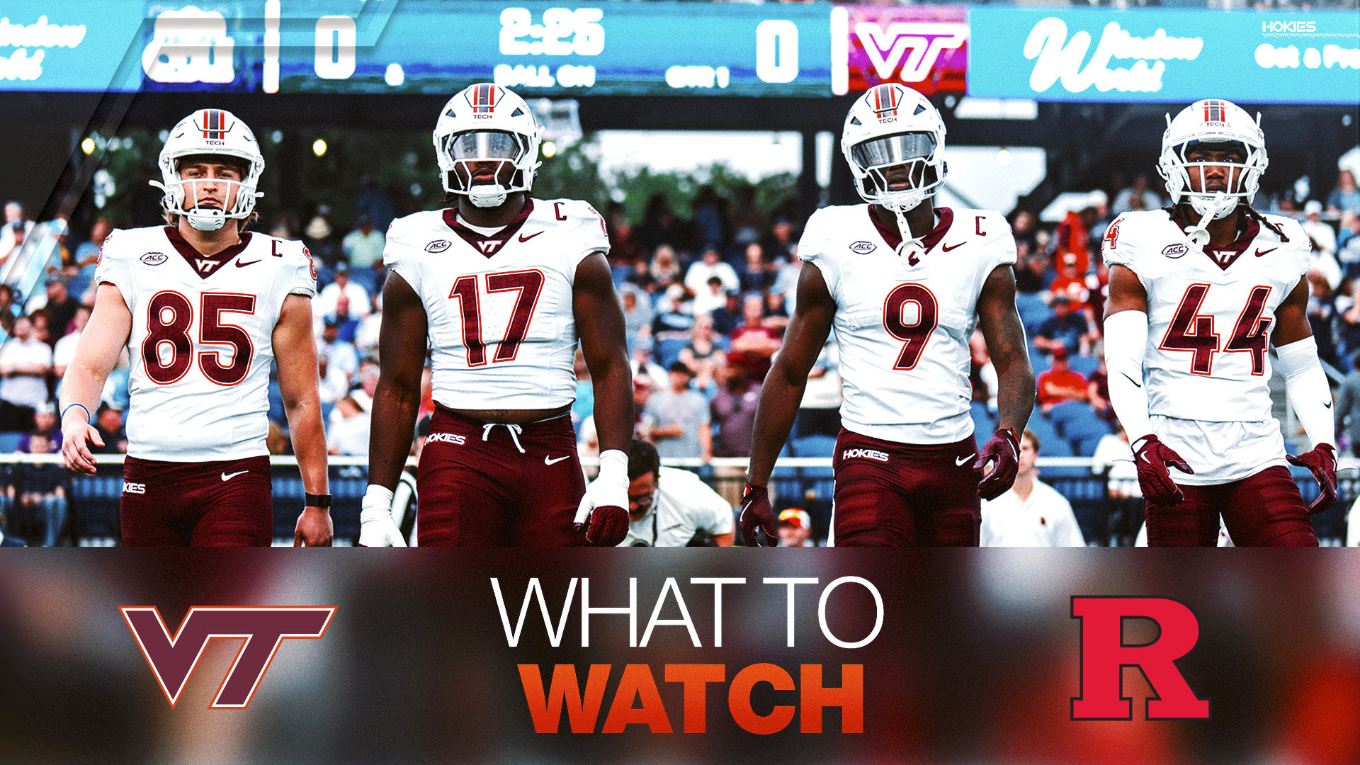 What to Watch: Virginia Tech vs. Rutgers - Virginia Tech Athletics