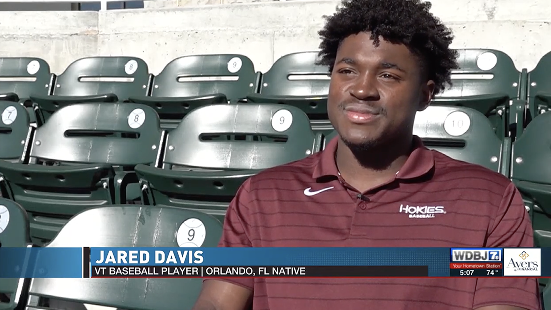 Jared Rutledge Va WDBJ TV: Family of Virginia Tech's Jared Davis rides out Hurricane ...