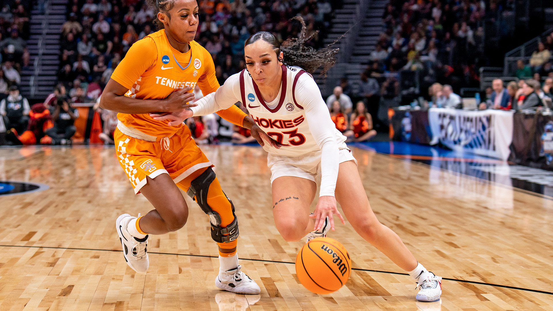 WBB: Kayana Traylor goes No. 23 in 2023 WNBA Draft - Virginia Tech Athletics