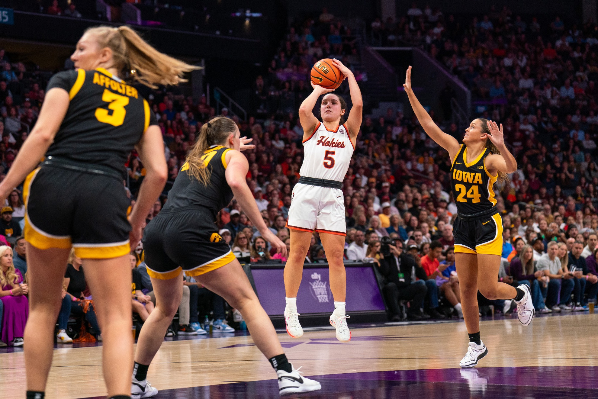 Wbb: 2023 Ally Tipoff (vs. Iowa) - Virginia Tech Athletics